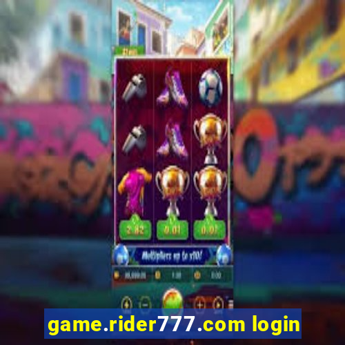 game.rider777.com login